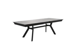 Esstisch Beton schwarz B/H/T: ca. 200x76x100 cm