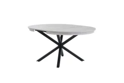 Esstisch Beton schwarz B/H/T: ca. 120x77x120 cm