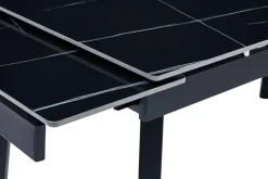 Esstisch Bilbao anthrazit Keramik Optik B/H/T: ca. 150x75x90 cm