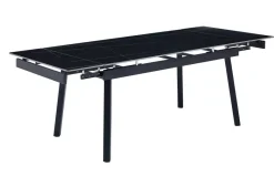 Esstisch Bilbao anthrazit Keramik Optik B/H/T: ca. 150x75x90 cm