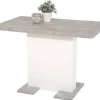 Esstisch Britt Beton weiß B/H/T: ca. 150x76x69 cm