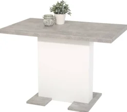 Esstisch Britt Beton weiß B/H/T: ca. 150x76x69 cm