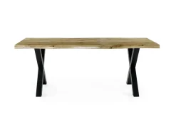 Esstisch Eiche Wild Nachbildung B/H/T: ca. 200x76x100 cm