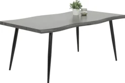 Esstisch Gabi grau B/H/T: ca. 180x76x100 cm