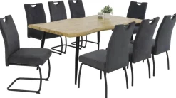 Esstisch GABI I T Eiche Wildeiche Nachbildung B/H/T: ca. 180x76x100 cm