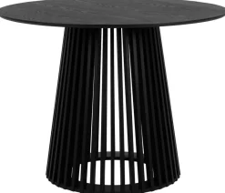Esstisch Garle schwarz H/D: ca. 75x100 cm