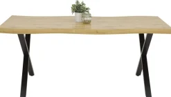 Esstisch Gerda Eiche Wildeiche Nachbildung B/H/T: ca. 140x76x90 cm