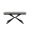 Esstisch grau Stone Optik B/H/T: ca. 160x76x90 cm
