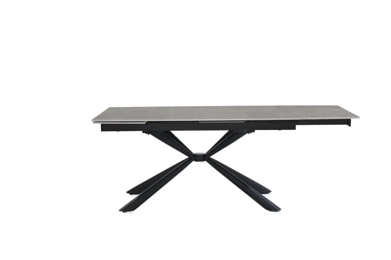 Esstisch grau Stone Optik B/H/T: ca. 160x76x90 cm