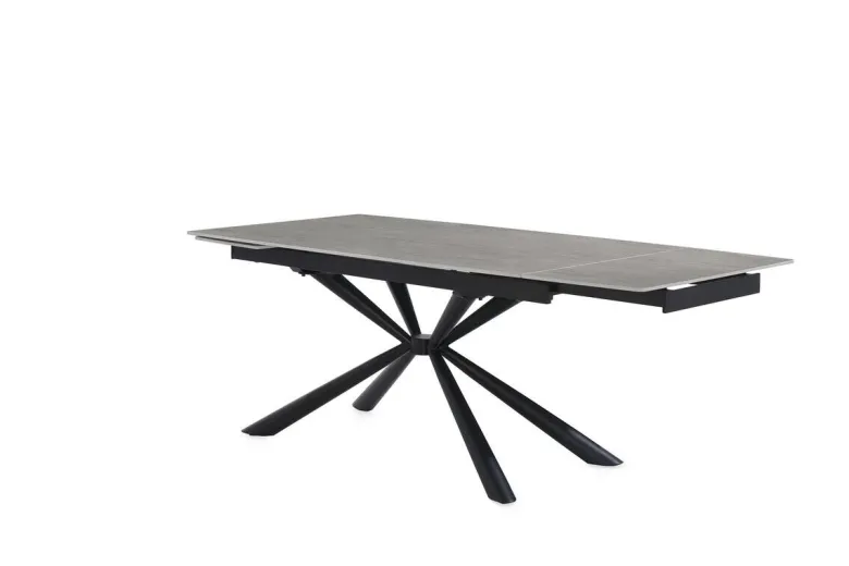 Esstisch grau Stone Optik B/H/T: ca. 160x76x90 cm