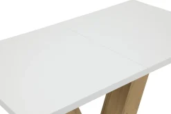 Esstisch Hamm weiß Eiche B/H/T: ca. 180x76x90 cm