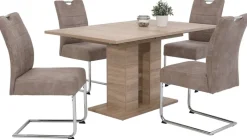 Esstisch HELENA II Eiche Sonoma Nachbildung B/H/T: ca. 140x76x90 cm