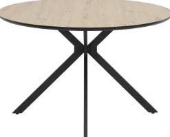 Esstisch Kindu Eiche schwarz B/H: ca. 120x76 cm