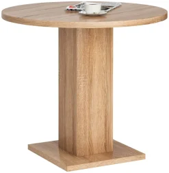 Esstisch Leo Eiche Sonoma Nachbildung B/H/T/D: ca. 85x75x85x85 cm