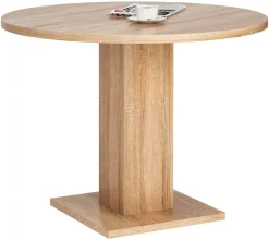 Esstisch Leo Eiche Sonoma Nachbildung B/H/T/D: ca. 100x75x100x100 cm