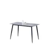 Esstisch Madrid grau B/H/T: ca. 140x75x80 cm