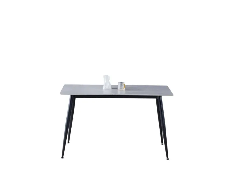 Esstisch Madrid grau B/H/T: ca. 140x75x80 cm