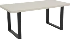 Esstisch Meran schwarz Cashmere B/H/T: ca. 180x76x90 cm