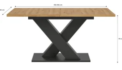 Esstisch Motion Artisan Nachbildung B/H/T: ca. 150x76x80 cm