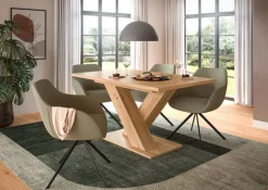 Esstisch MOTION Artisan Oak Nachbildung B/H/T: ca. 150x76x90 cm