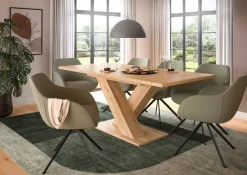 Esstisch MOTION Artisan Oak Nachbildung B/H/T: ca. 150x76x90 cm