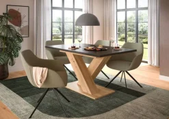 Esstisch MOTION grau Artisan Nachbildung B/H/T: ca. 150x76x90 cm