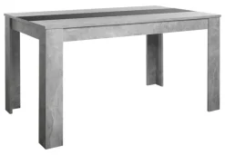 Esstisch Niklas Beton Optik B/H/T: ca. 138x74x80 cm