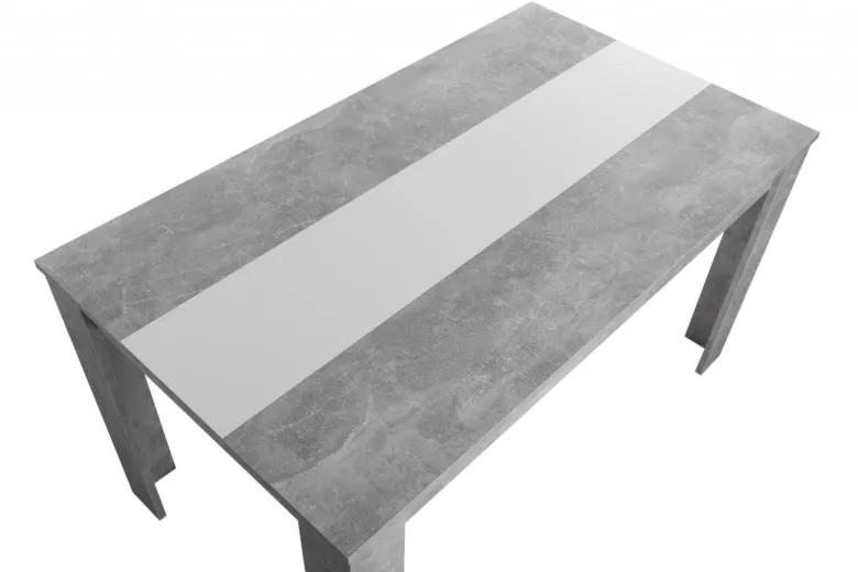 Esstisch Niklas Beton Optik B/H/T: ca. 138x74x80 cm