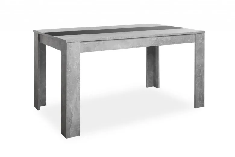 Esstisch Niklas Beton Optik B/H/T: ca. 138x74x80 cm