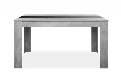 Esstisch Niklas Beton Optik B/H/T: ca. 138x74x80 cm