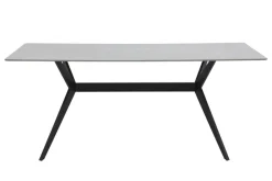 Esstisch Paccino I grau Marmor Optik B/H/T: ca. 180x76x90 cm