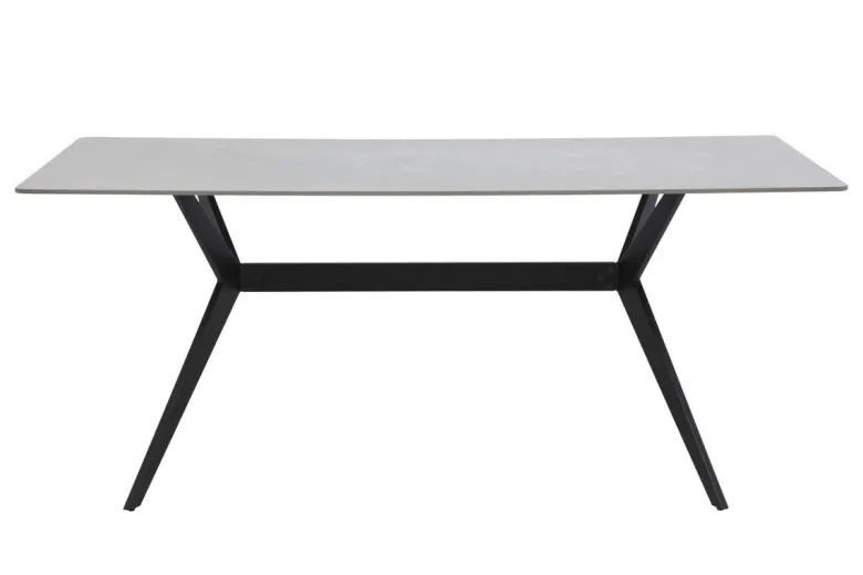 Esstisch Paccino I grau Marmor Optik B/H/T: ca. 180x76x90 cm