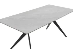 Esstisch Paccino I grau Marmor Optik B/H/T: ca. 180x76x90 cm