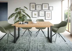 Esstisch Seattle Eiche Artisan Nachbildung B/H/T: ca. 150x76x90 cm