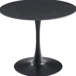 Esstisch Sevilla schwarz H/D: ca. 75x90 cm
