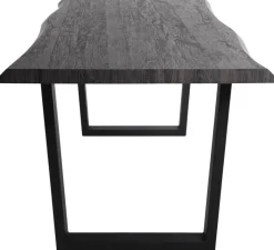 Esstisch Thea grau Akazie Nachbildung B/H/T: ca. 180x76x90 cm