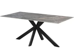 Esstisch Viktoria grau B/H/T: ca. 180x76x90 cm