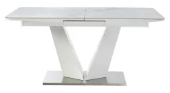 Esstisch weiß B/H/T: ca. 160x76x90 cm