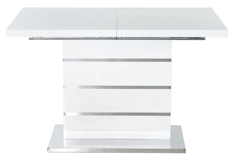 Esstisch weiß Lack Hochglanz B/H/T: ca. 120x76x80 cm