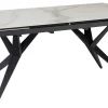 Esstisch weiß Marmor Optik B/H/T: ca. 180x76x95 cm