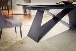 Esstisch weiß Marmor Optik B/H/T: ca. 180x76x95 cm