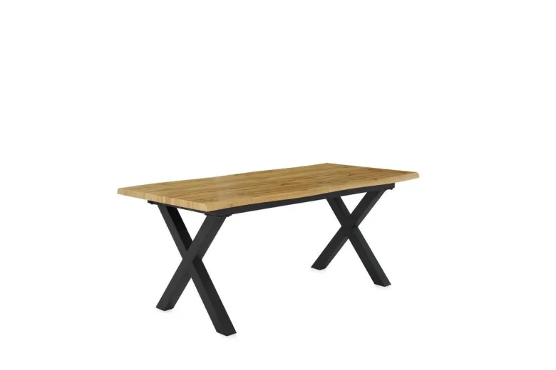Esstisch Wildeiche Nachbildung B/H/T: ca. 180x77x90 cm