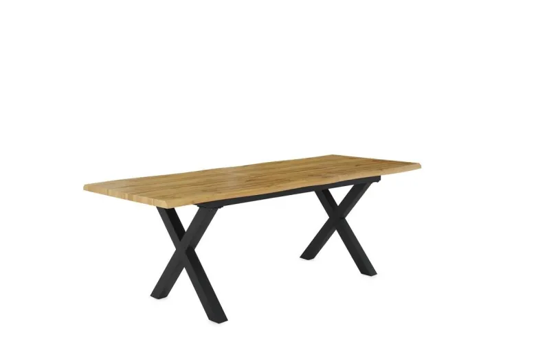 Esstisch Wildeiche Nachbildung B/H/T: ca. 180x77x90 cm