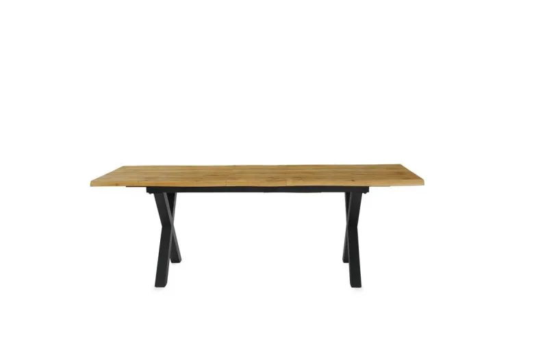 Esstisch Wildeiche Nachbildung B/H/T: ca. 180x77x90 cm