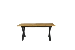 Esstisch Wildeiche Nachbildung B/H/T: ca. 180x77x90 cm