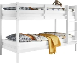 Etagenbett Casper kiefer weiß Liegefläche B/L: ca. 90x200 cm