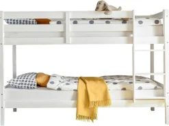 Etagenbett Casper kiefer weiß Liegefläche B/L: ca. 90x200 cm