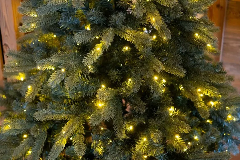 Evergreen Weihnachtsbaum Vermont Fichte grün PVC H/D: ca. 180x129 cm