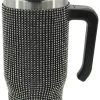 Fackelmann Haushaltshelfer schwarz Kunststoff B/H/L: ca. 11x23,9x12,6 cm