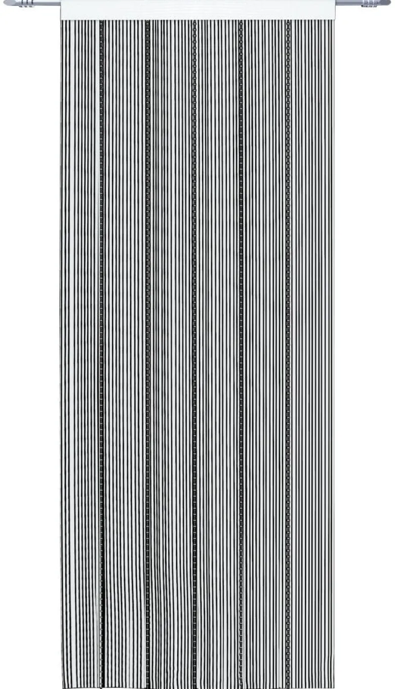 Fadenvorhang Perle weiß B/L: ca. 90x245 cm